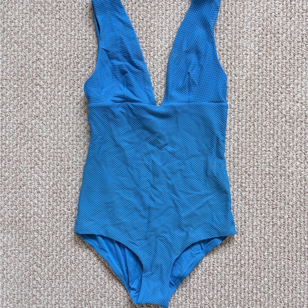 & Other Stories Vibrant Blue One Piece Sz 2